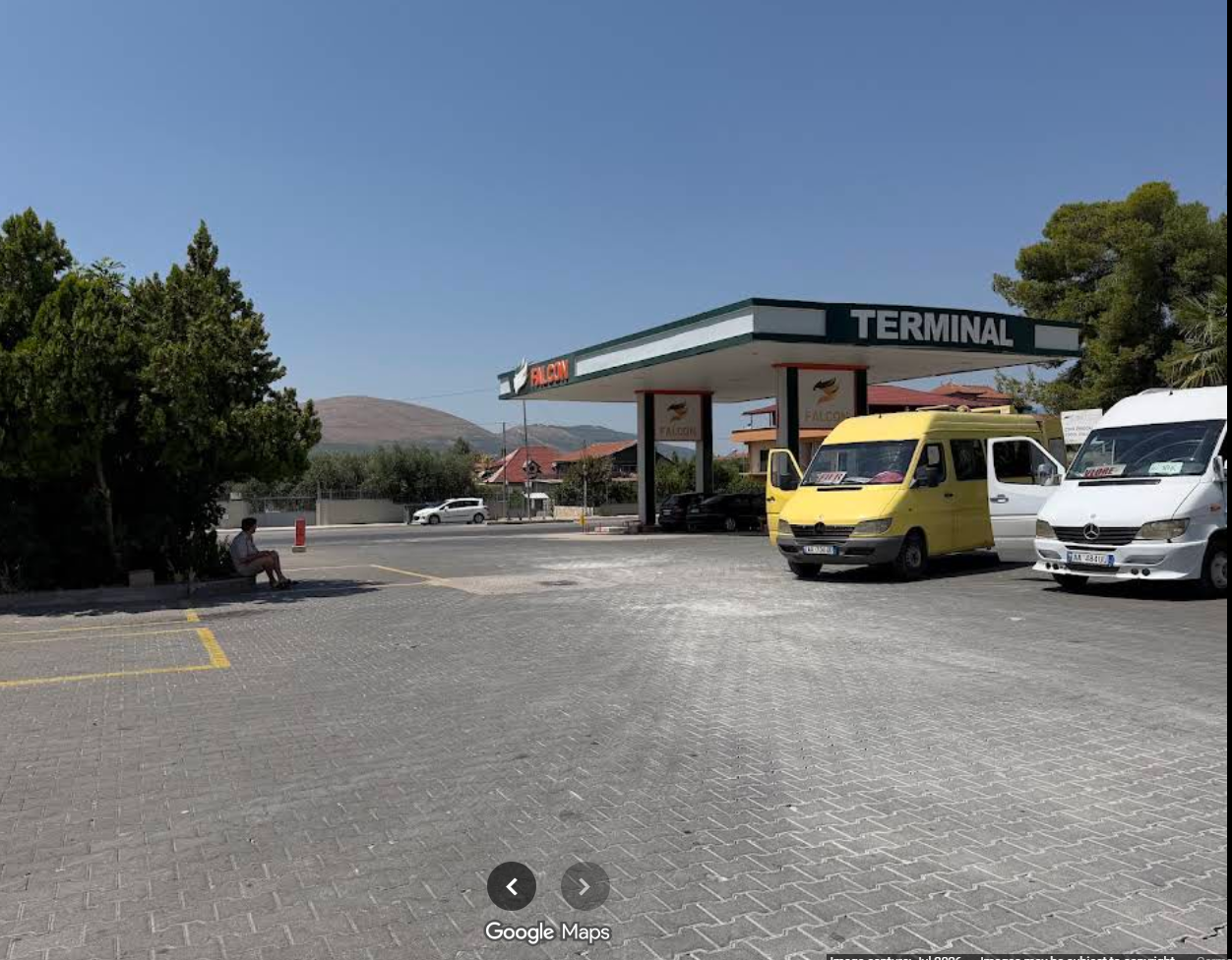 Berat Bus Terminal in Albania