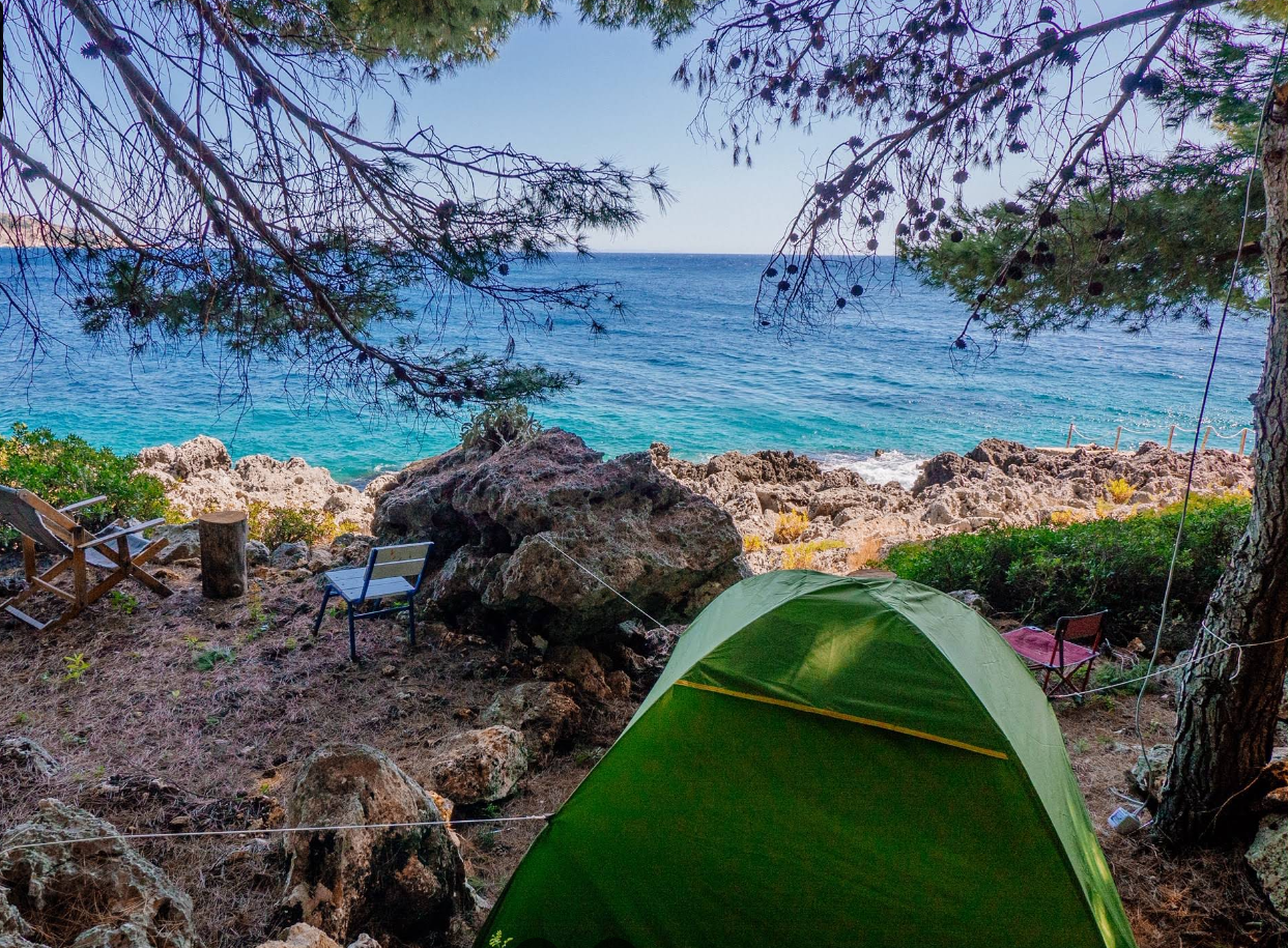 The Sea Cave Camping near Himarë