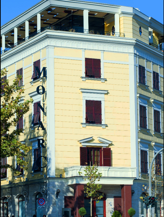 MonarC Hotel Tirana terrace
