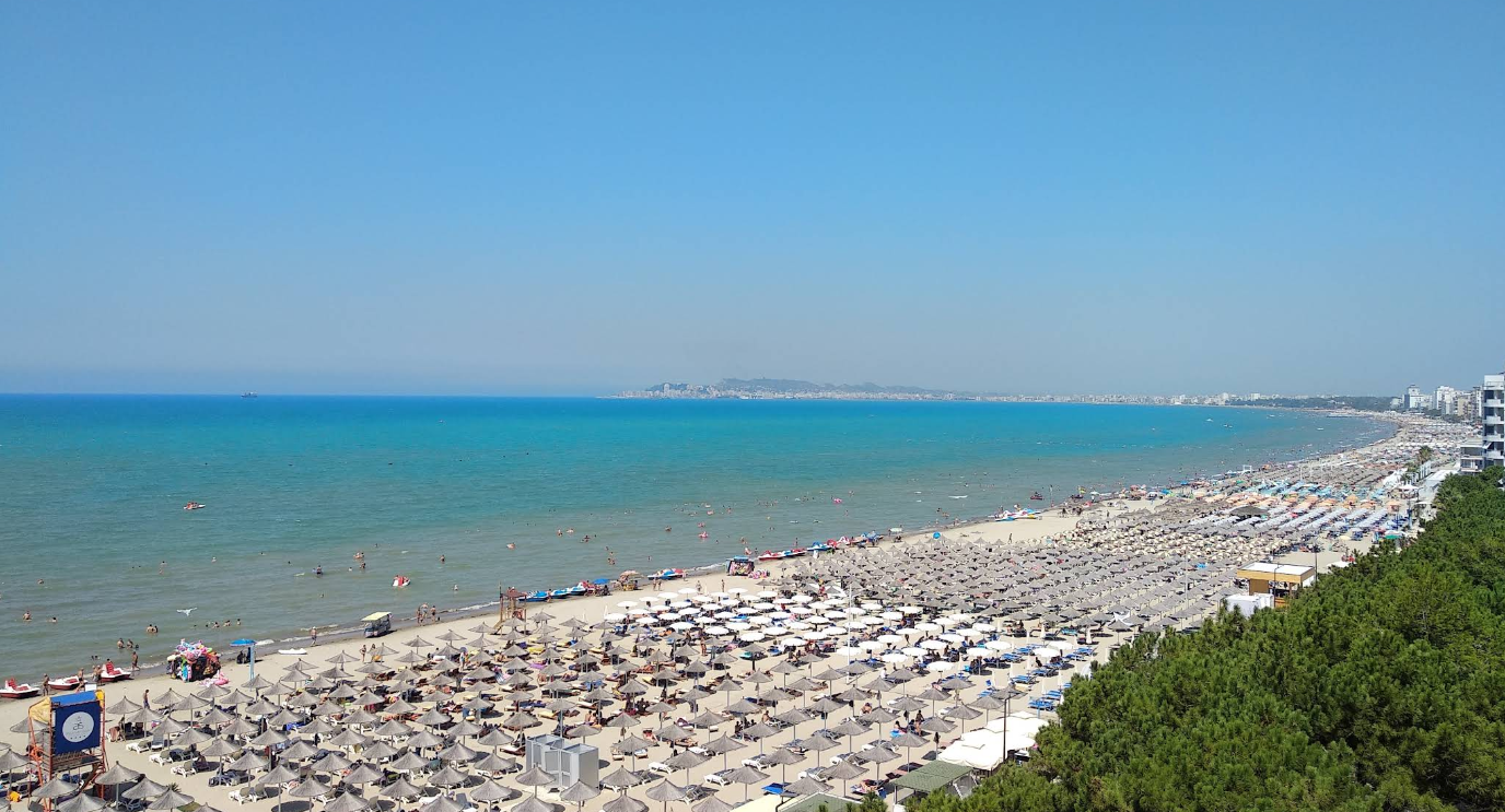 Golem Beach near Durrës