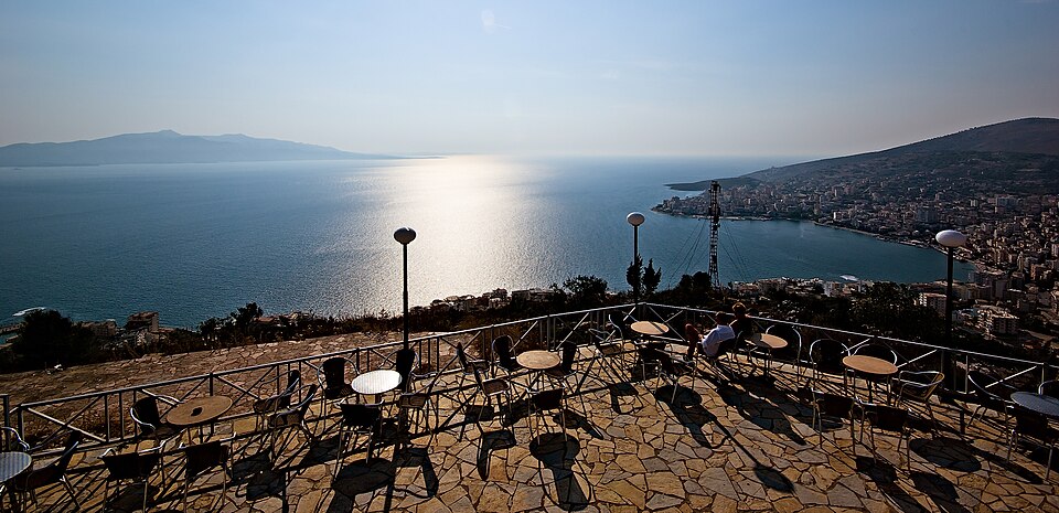 Lëkurësi Castle overlooking Sarandë