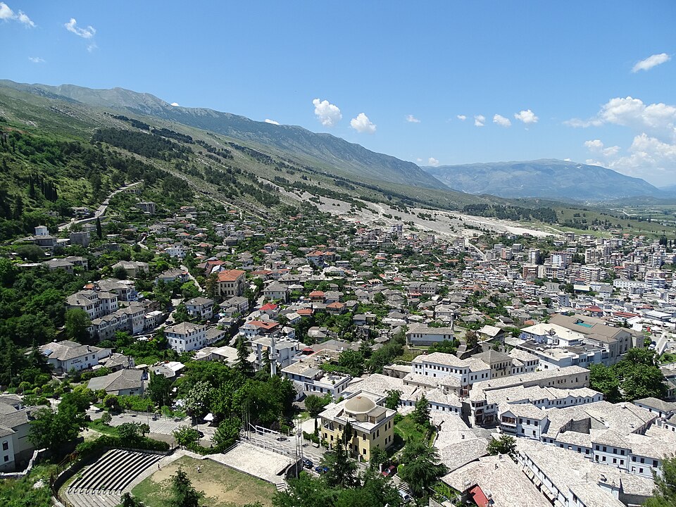 View from Gjirokastër Castle
